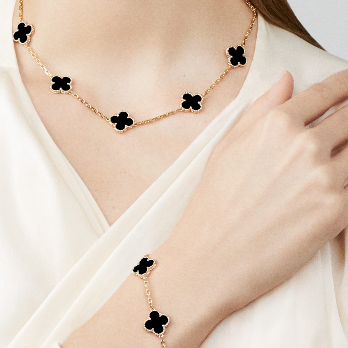 Amber Clover Smykkesett by TrendyMates