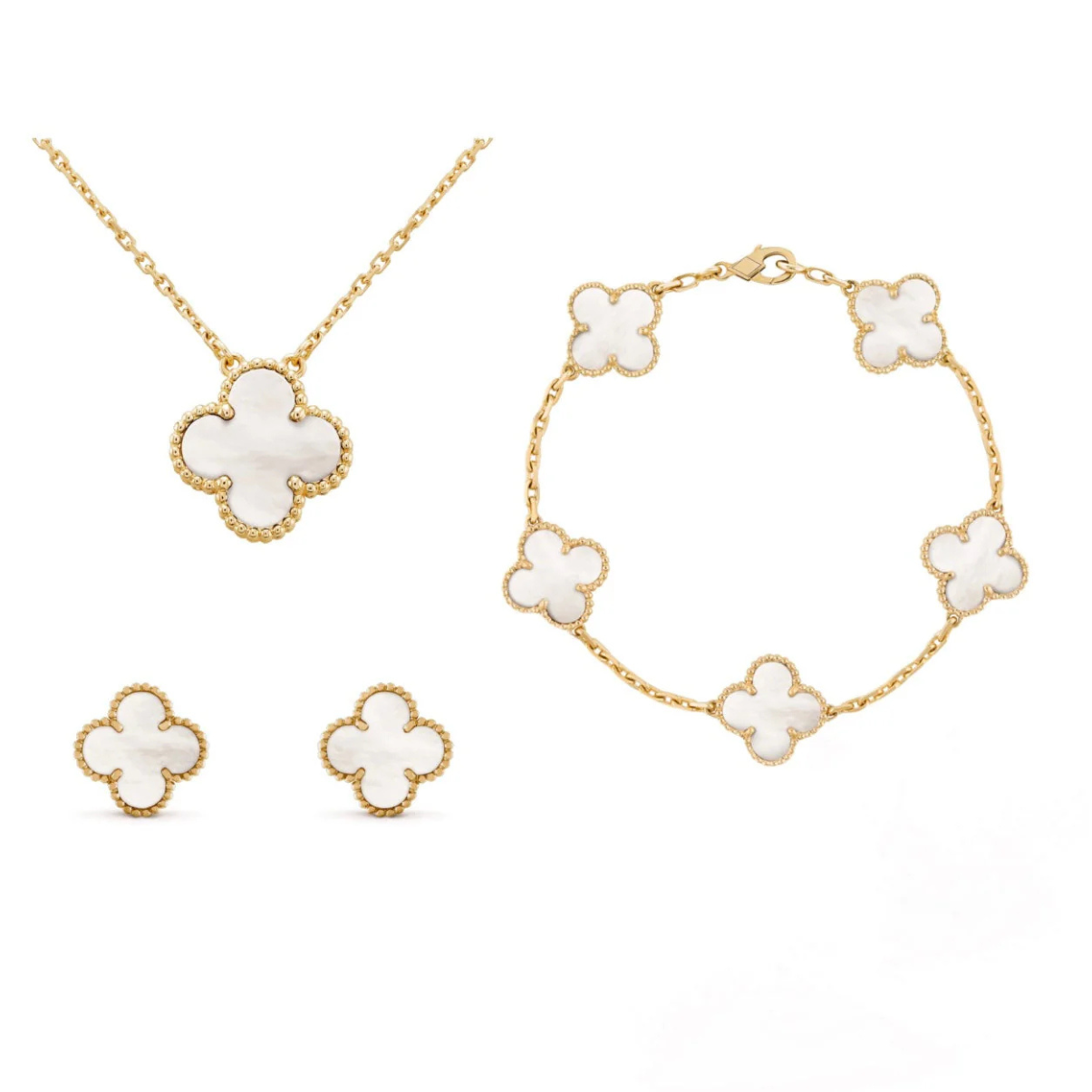 Amber Clover Smykkesett by TrendyMates