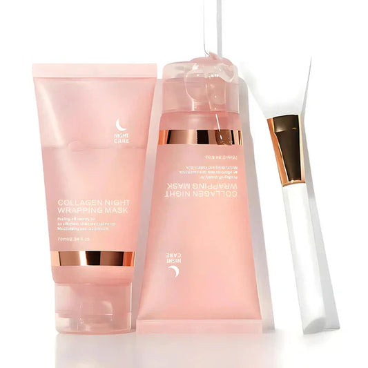 Kollagen nattmaske by TrendyMates 1+1 GRATIS
