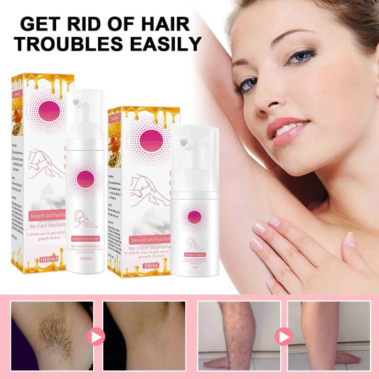 1+1 GRATIS | Honingmousse™ Silkemyk hårfjerning for enkel skjønnhet!