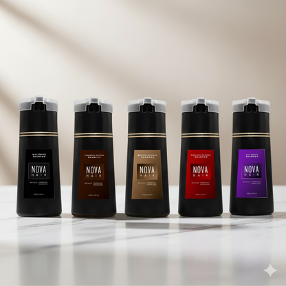 Naturlig grådekning med Nova™ + Gratis Veganic Hår Olje