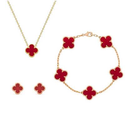 Amber Clover Smykkesett by TrendyMates